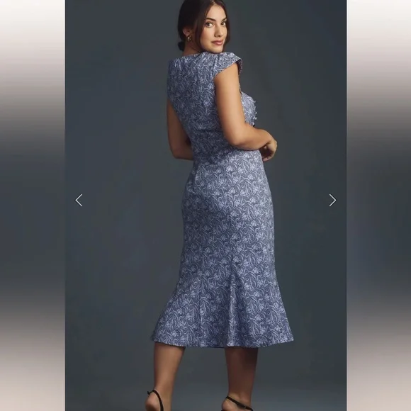 Anthropologie Cecily Fit and Flare Sweetheart Dress by Maeve Size XL - Picture 10 of 10